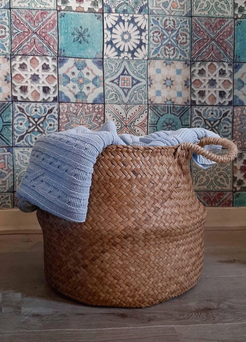 Historic textile being prepared for conservation